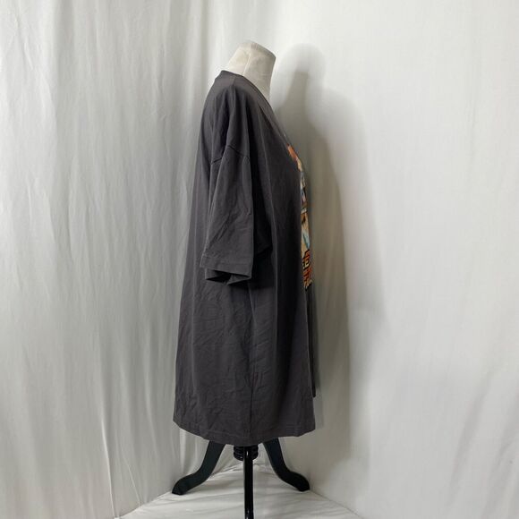 Street Fighter Mens XXLT Shirt Capcom Dark Grey Graphic Short Sleeve Crewneck - Picture 6 of 10